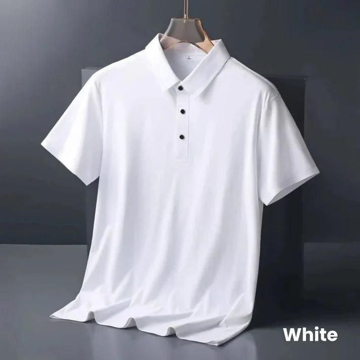 Poly Matte Solid Half Sleeves Mens Polo T-Shirt Pack Of 4.