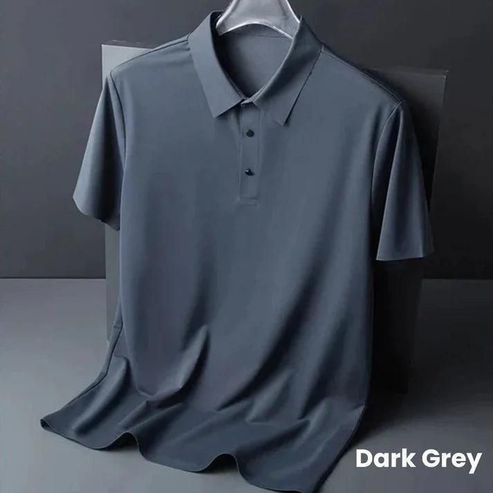 Poly Matte Solid Half Sleeves Mens Polo T-Shirt Pack Of 4.